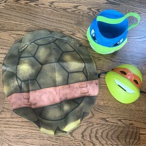 Teenage Mutant Ninja Turtle Acessories and Trick or Treat Bag/ Easter Bag
